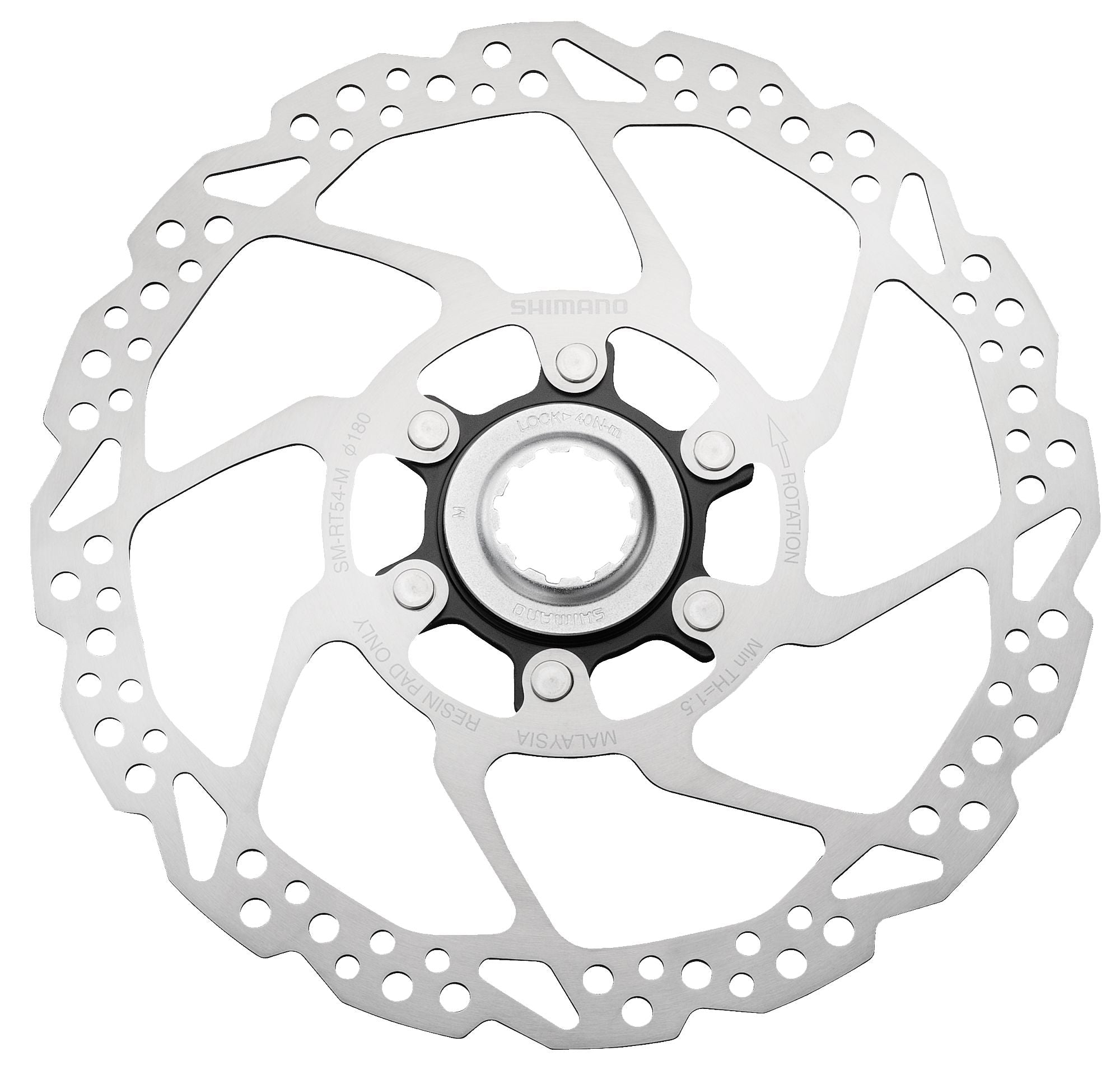 Rotor Shimano SM-RT54 Center Lock 180mm Silver