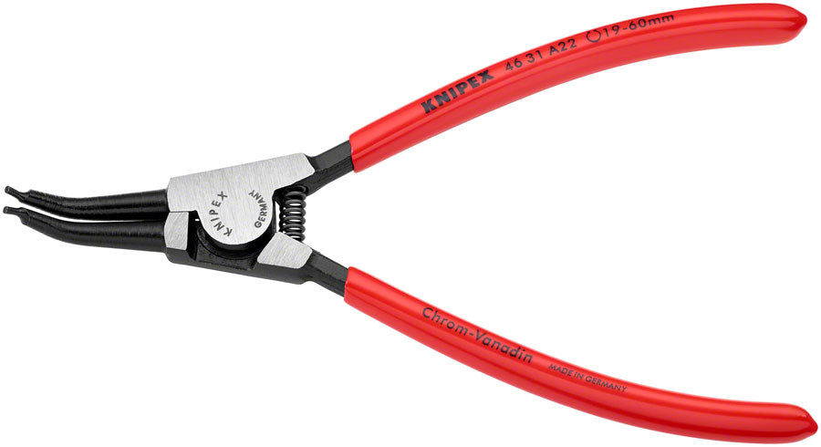 Knipex External 45deg Angle Snap Ring Pliers - 7 1/4"