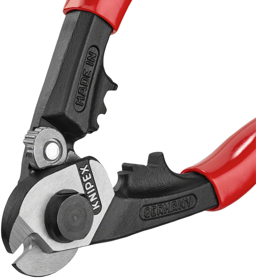 Knipex Wire Rope Shears - Polished Forged Steel 7 1/2"
