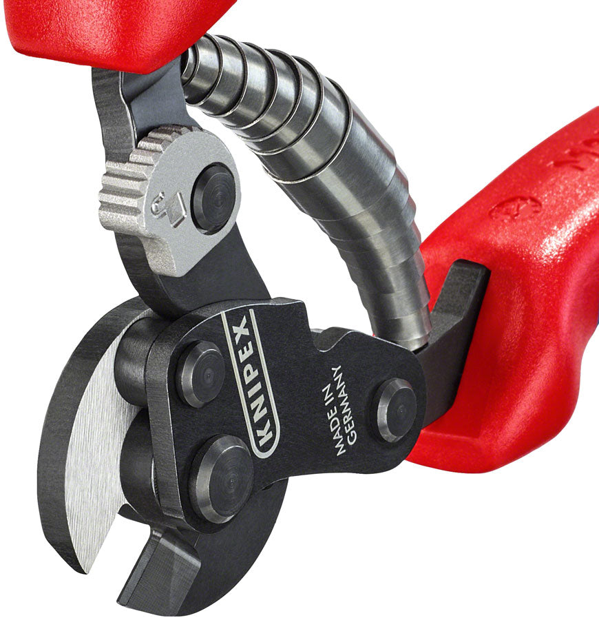 Knipex Wire Rope Shears - Burnished Forged Steel 6 1/4"