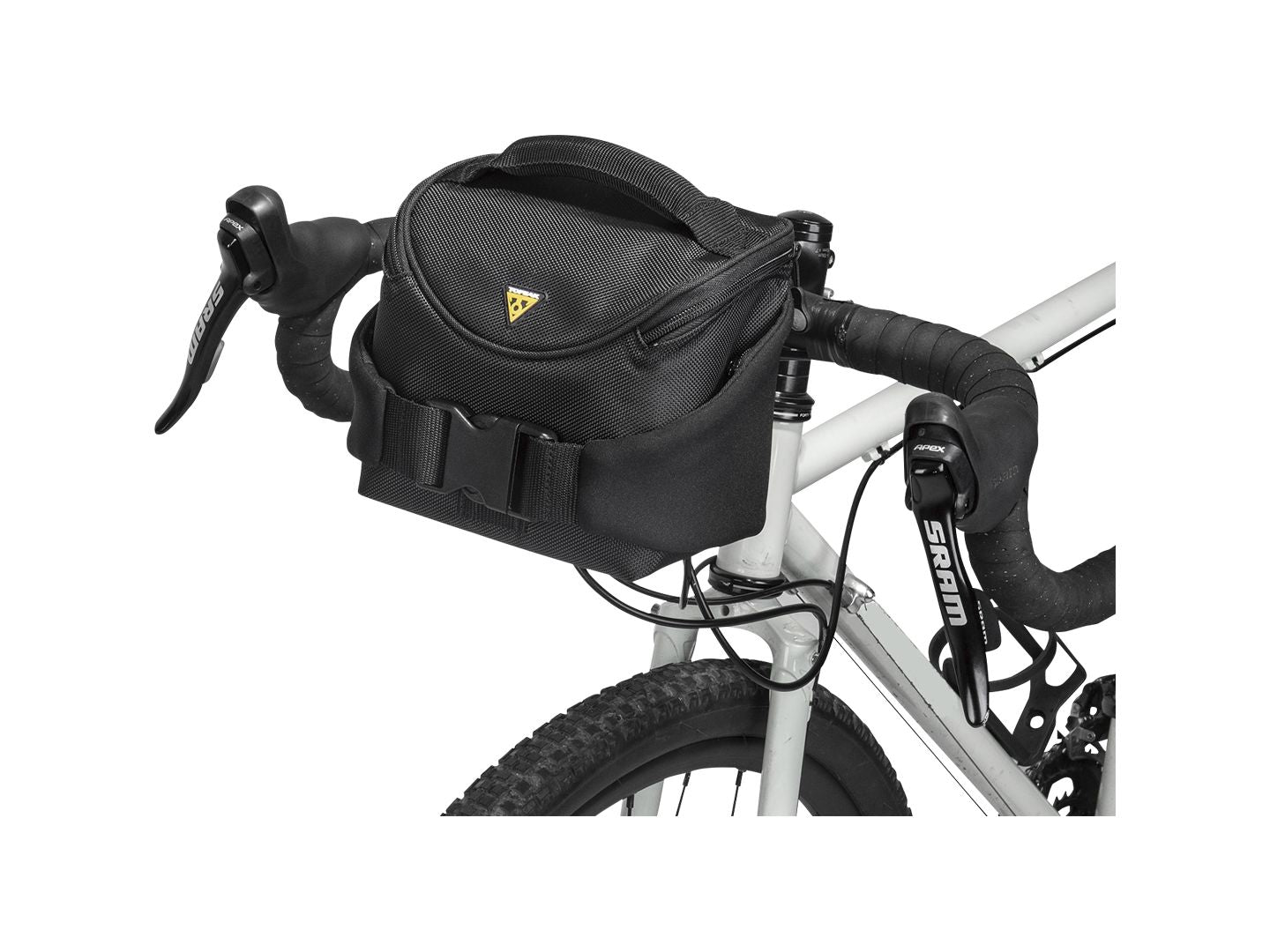Topeak Compact Handlebar Bag/Fanny Pack - Includes Fixer 8 Black