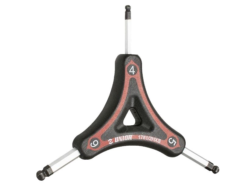 Tool Unior 4,5,6mm Ball Allen Y-Wrench