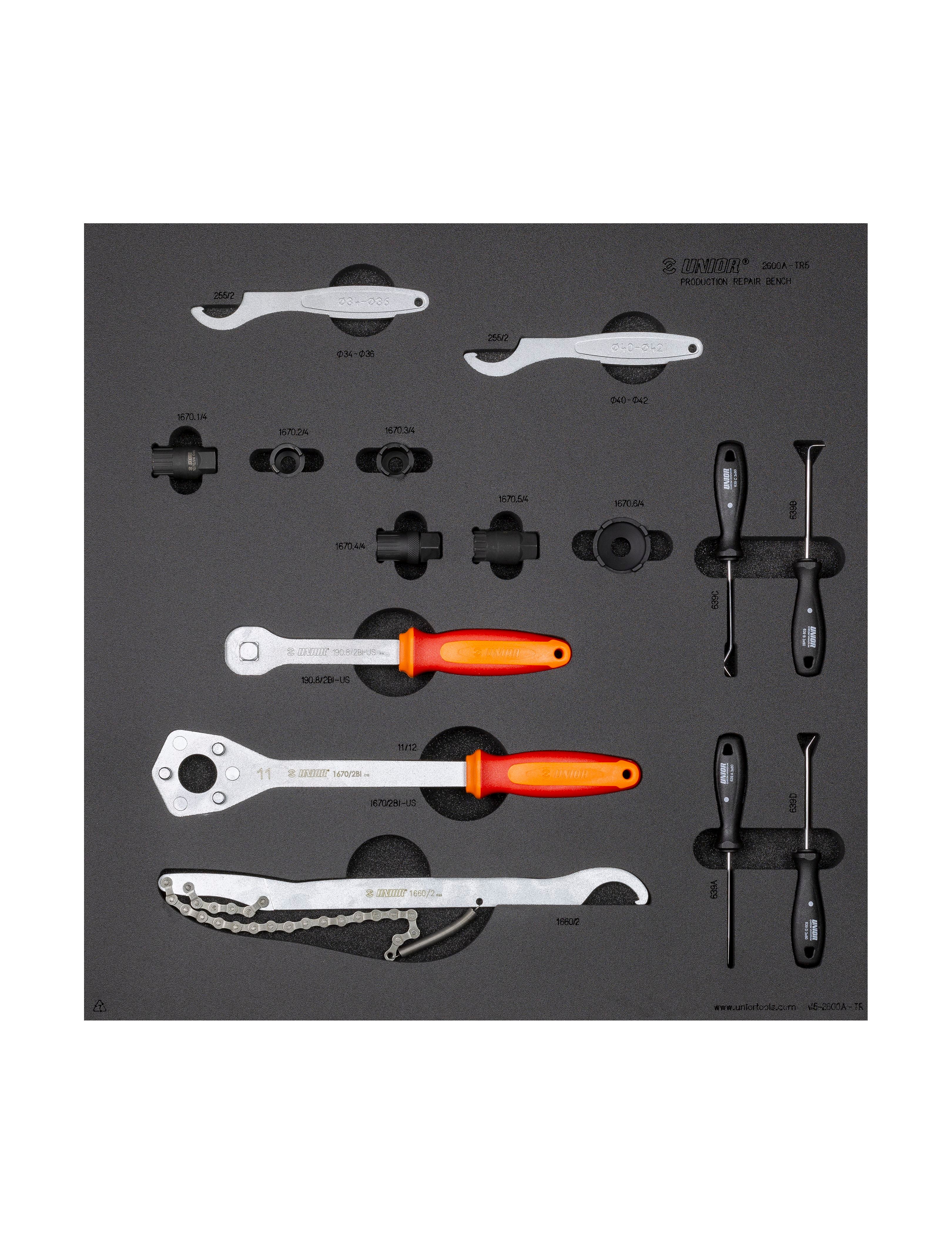 Tool Unior Production Bench Drawer 5 V3 Black