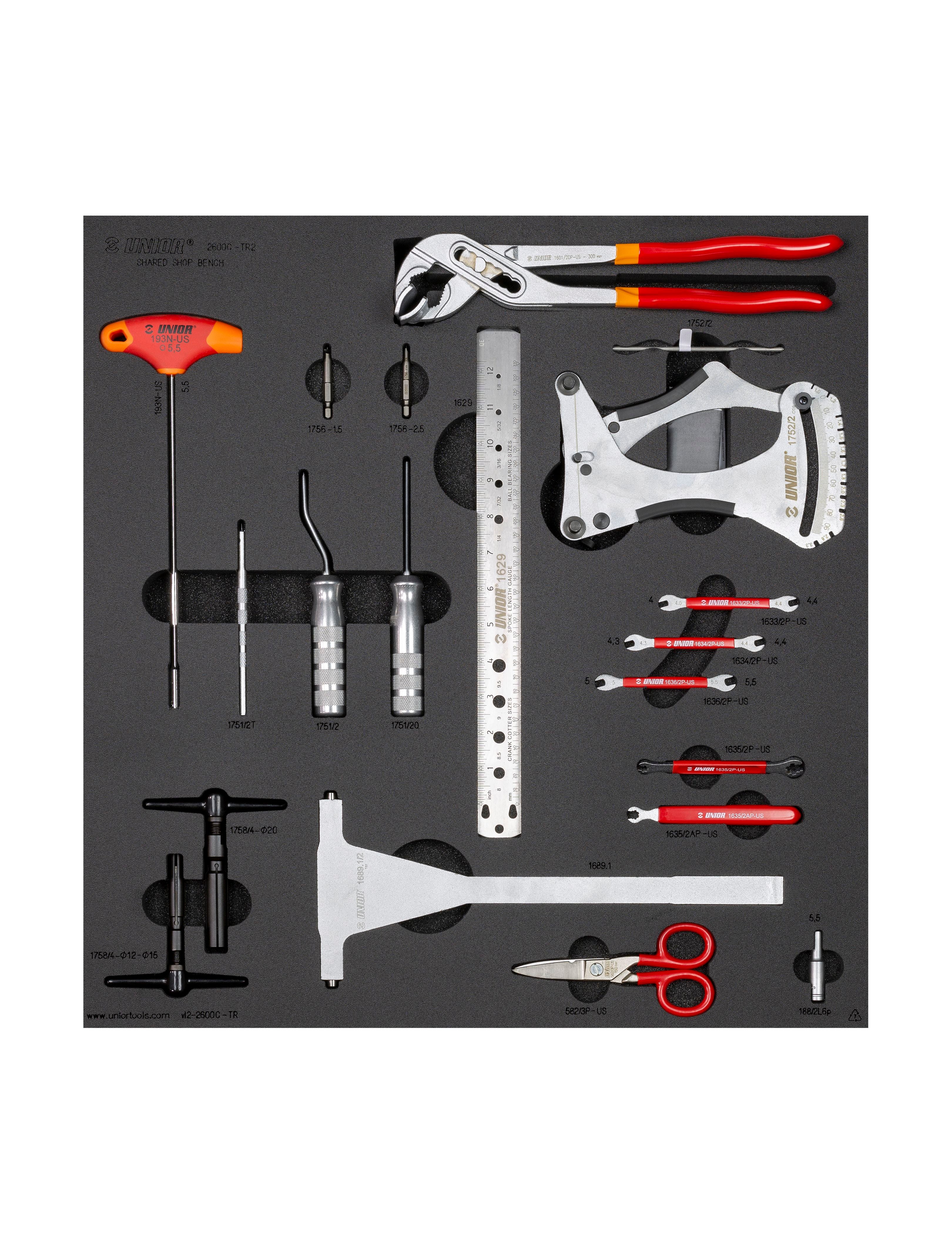 Tool Unior Shared Tool Drawer 2 V3 Black