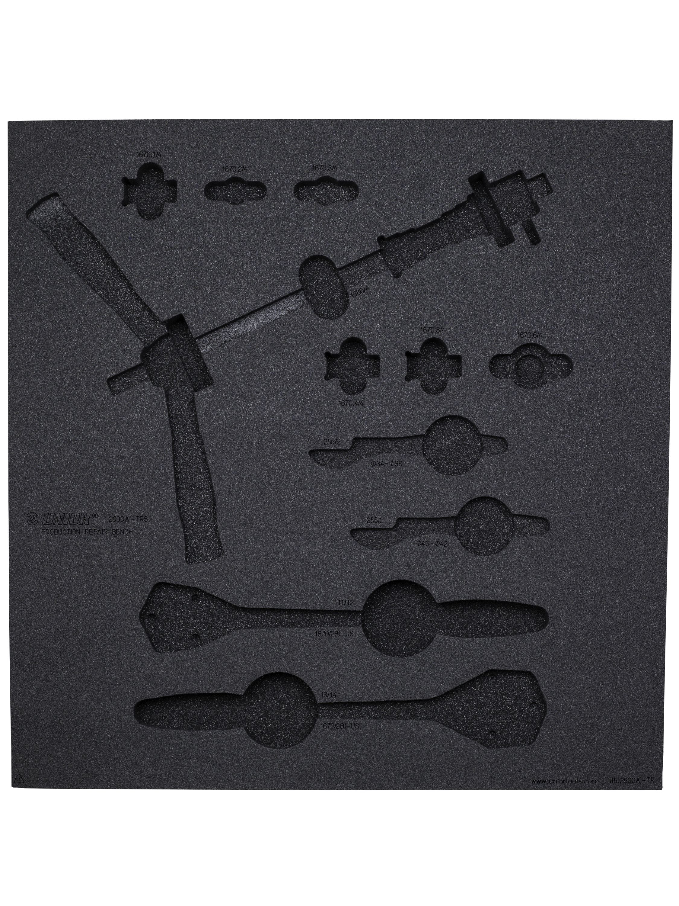 Tool Unior Drawer Foam Insert Suspension 1