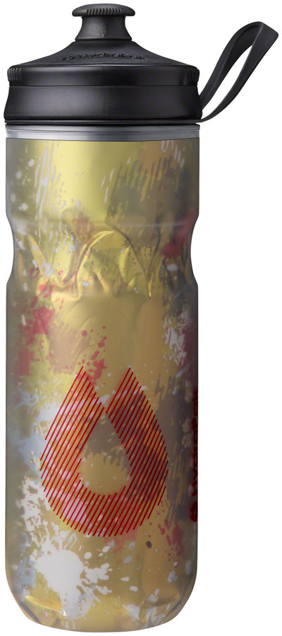 Hydrapak Polar Sport Splash Insulated Water Bottle - 20oz Gold