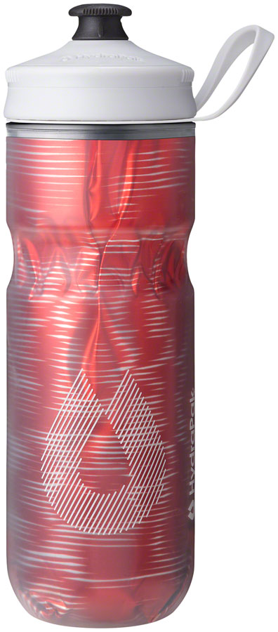 Hydrapak Polar Sport Pulse Insulated Water Bottle - 20oz Red