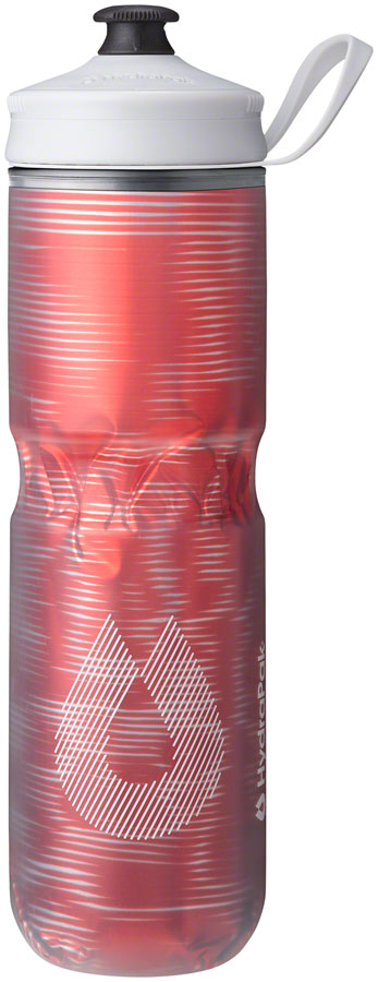 Hydrapak Polar Sport Pulse Insulated Water Bottle - 24oz Red