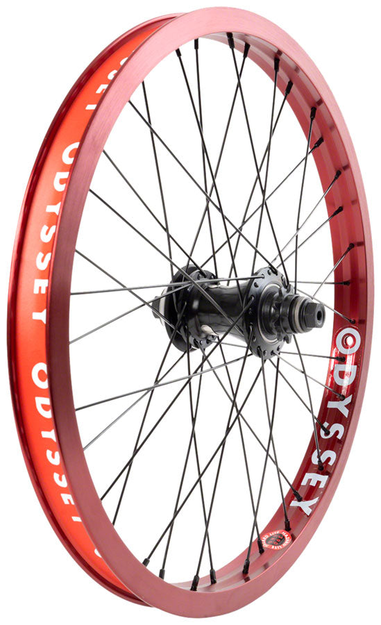 Odyssey Hazard Lite Rear Wheel - 20" Anodized Red