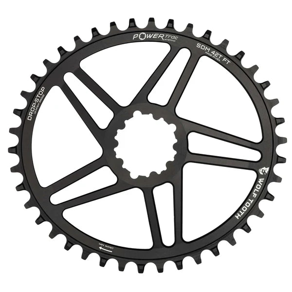Wolf Tooth Elliptical Chainring for Sram Direct Mount 40t Standard