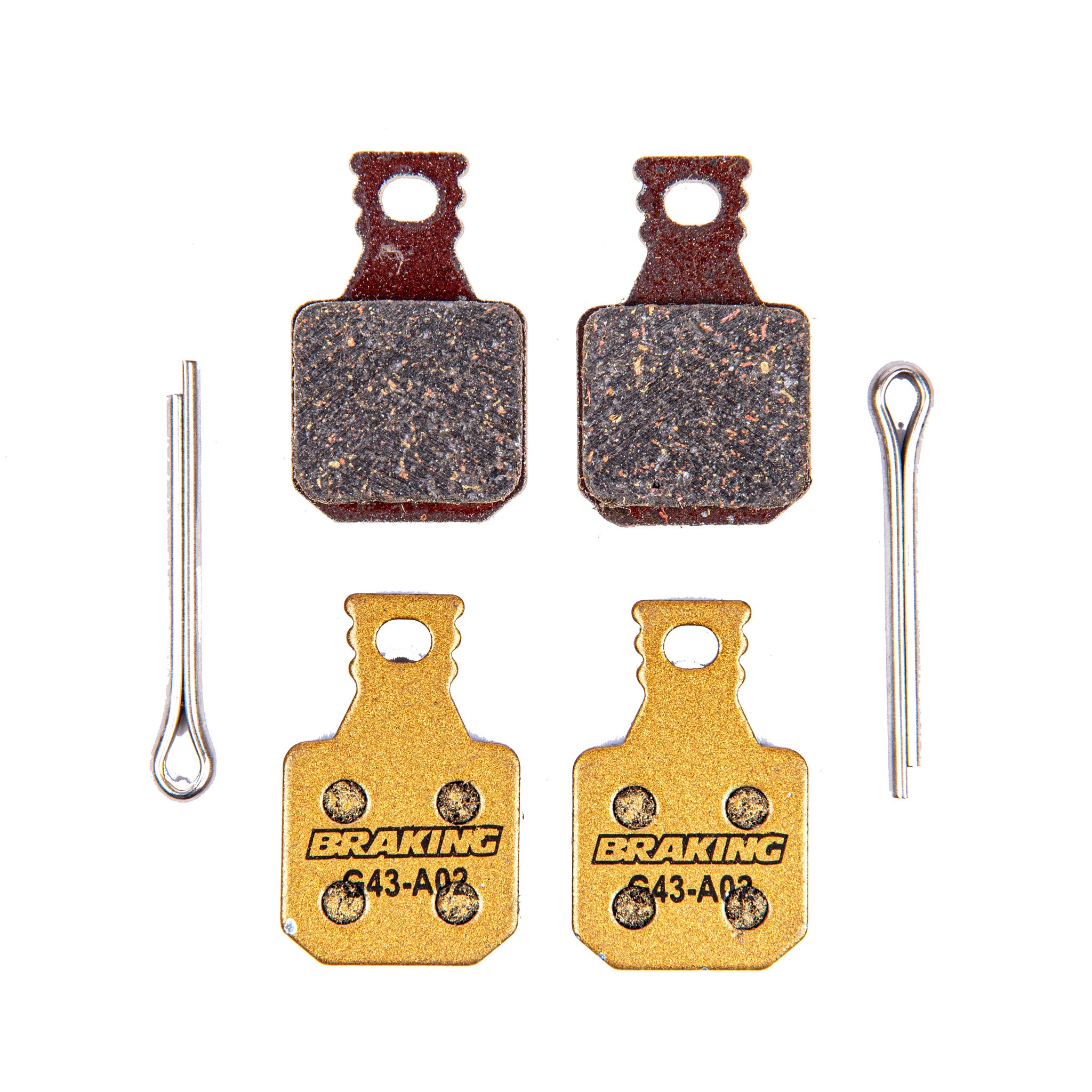 Braking Italy (Sunstar) Disc Pads Magura MT 5/7 (4 pcs) - Carbo-Metallic