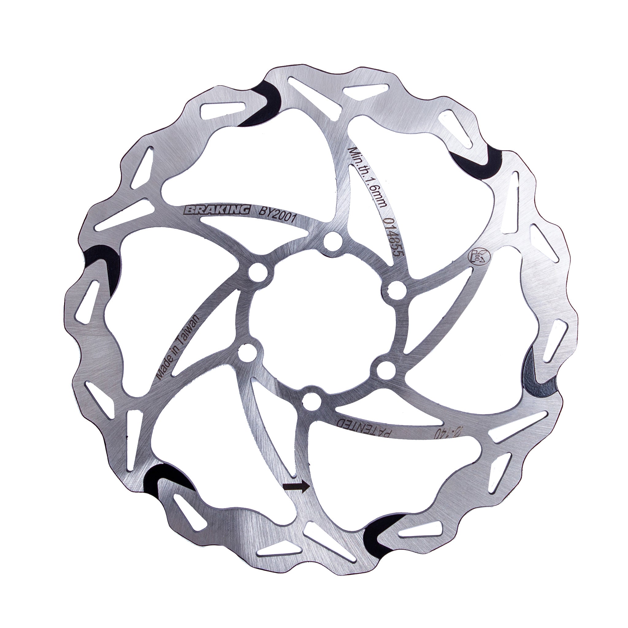 Braking Italy (Sunstar) Disc Rotors Batfly - 140mm