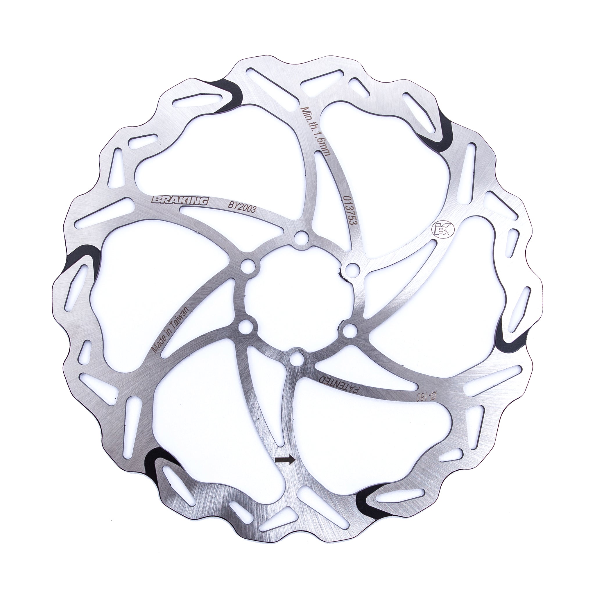 Braking Italy (Sunstar) Disc Rotors Batfly - 180mm