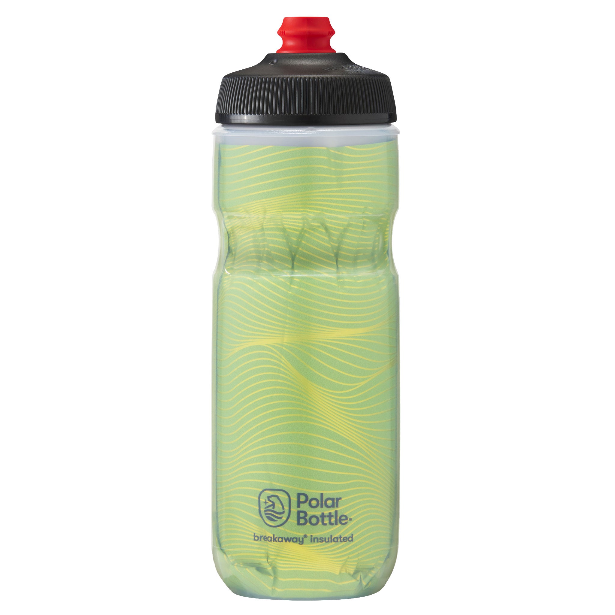 Polar Bottle Breakaway Water BottleJerseyKnitHighlighter20oz
