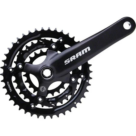 SRAM S600 PowerSpline 175mm 22-32-42 9 speed Crankset Black (CLOSEOUT) (Display)