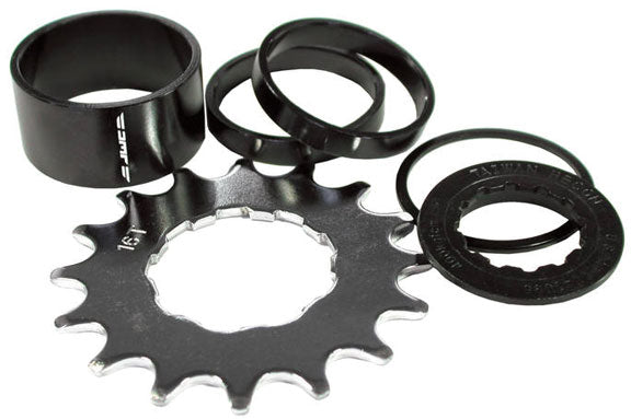 DMR Single Speed Spacer Kit with 16t Cog