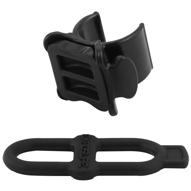 Exposure Lights Blaze Kamm/D-Shape Seatpost Bracket Black