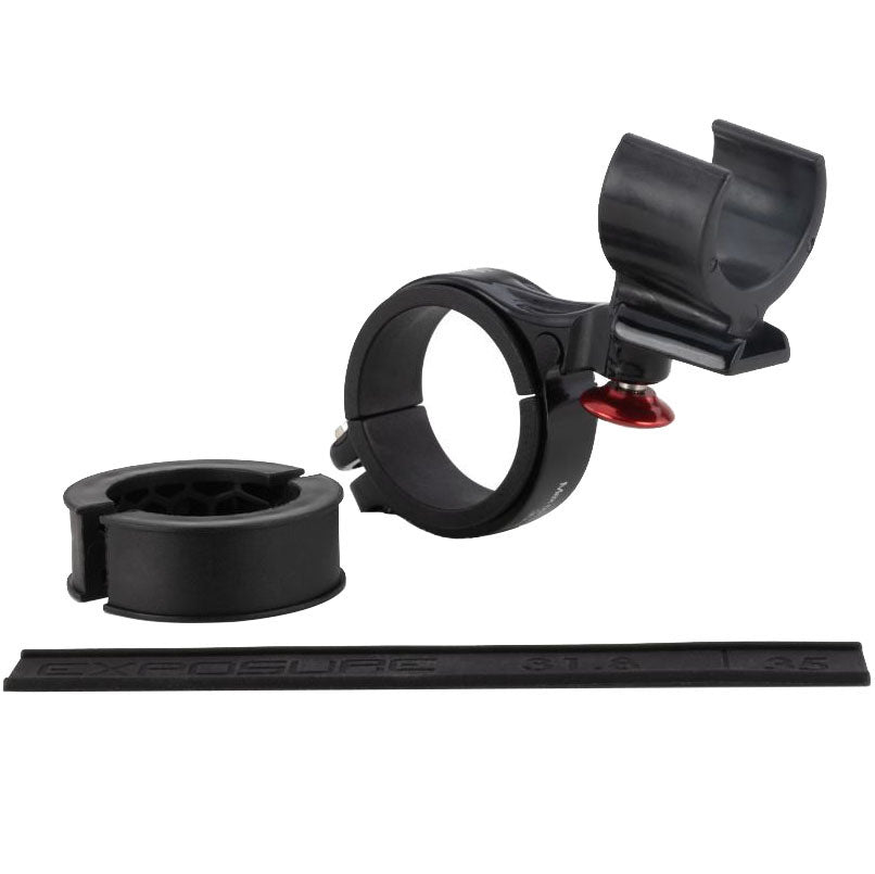 Exposure Lights Handlebar Bracket Set 31.8-35mm Black