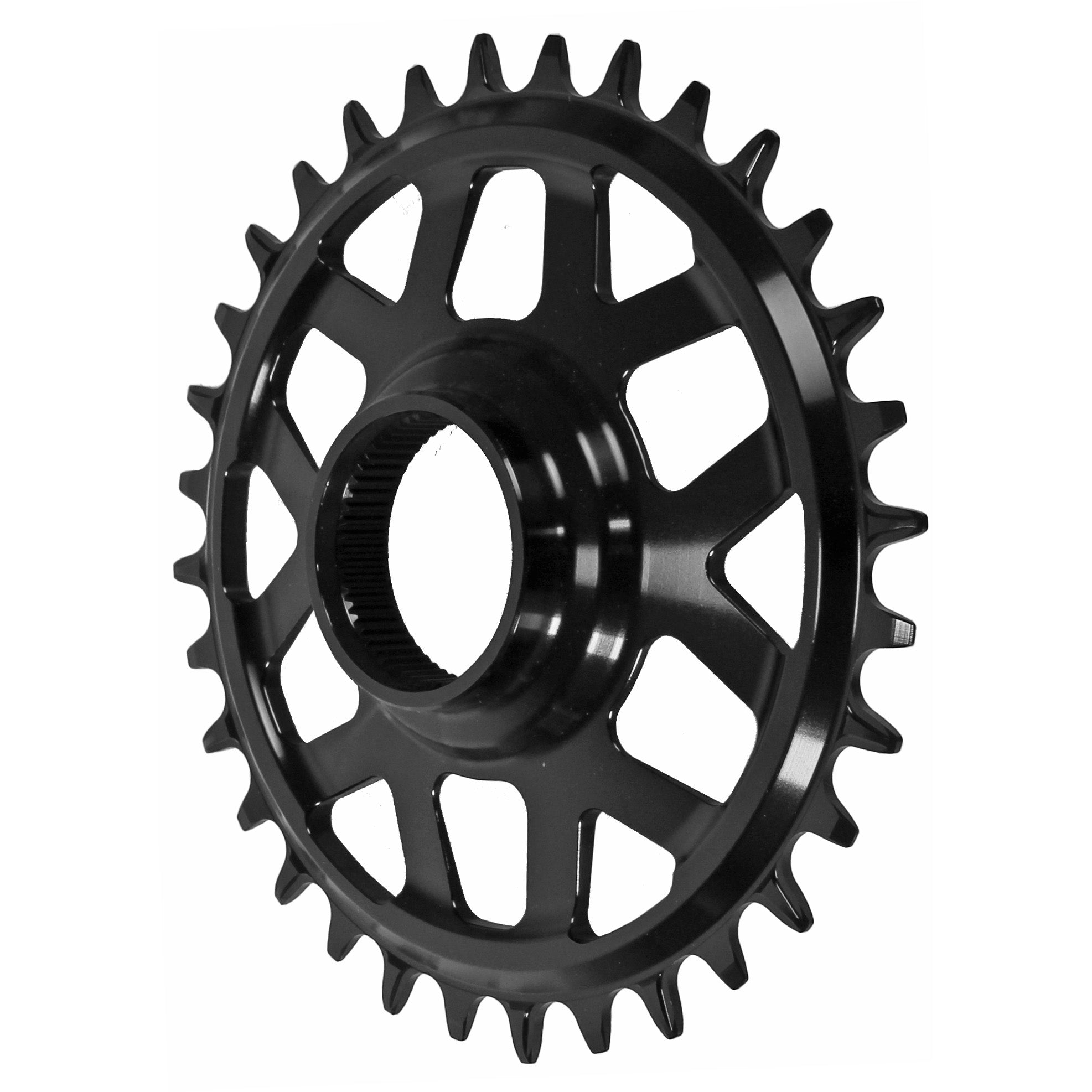 e*thirteen Helix Race e*spec Chainring - Fazua Ride 60 Direct Mount 18mm Offset 34T 11/12 Speed BLK