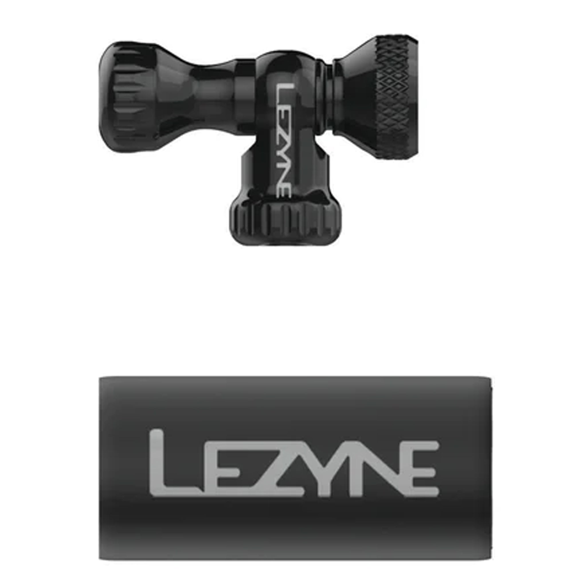 Lezyne Control Drive Co2 Slip fit head only Black