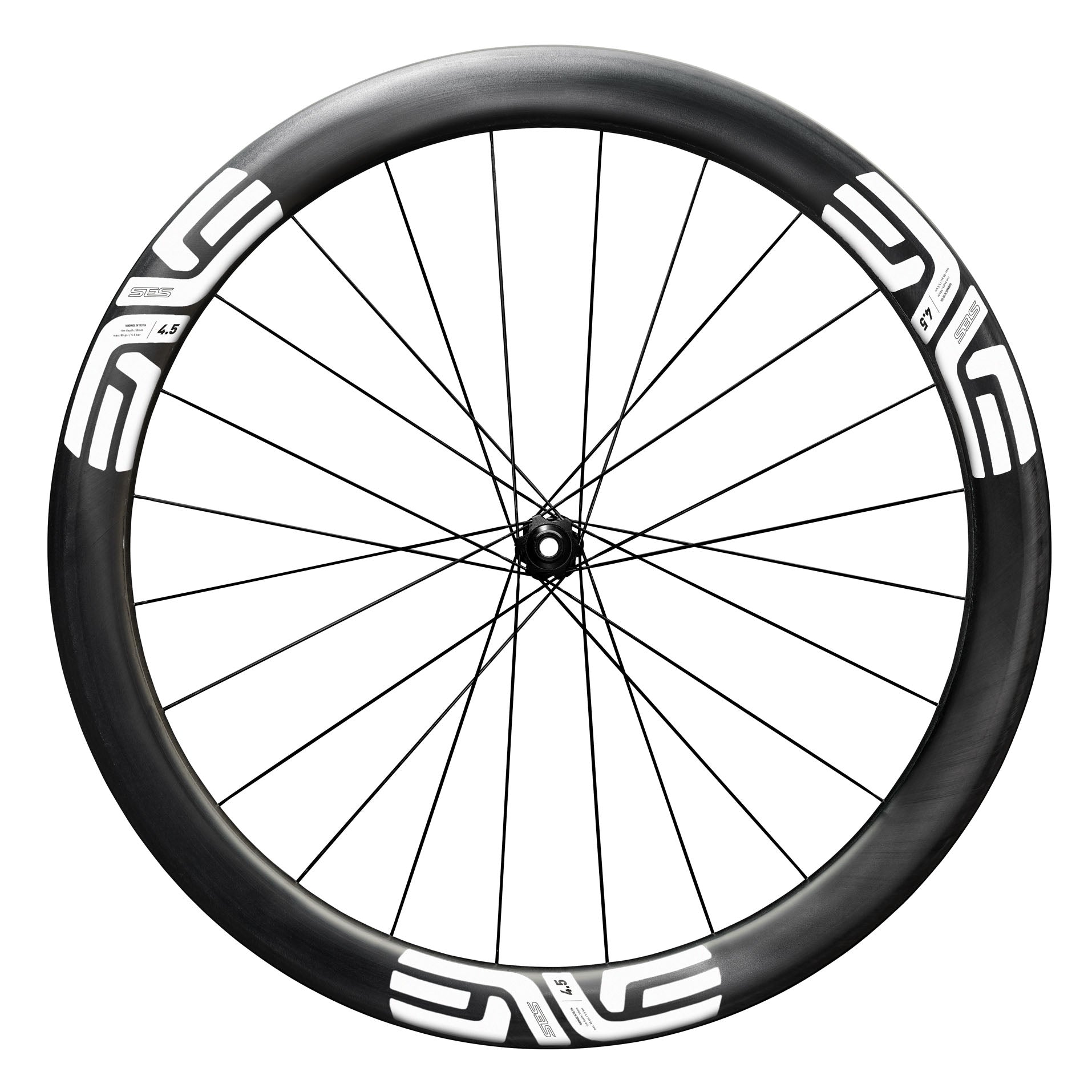 ENVE Composites SES 4.5 Front 700c12x100 CL Black/White