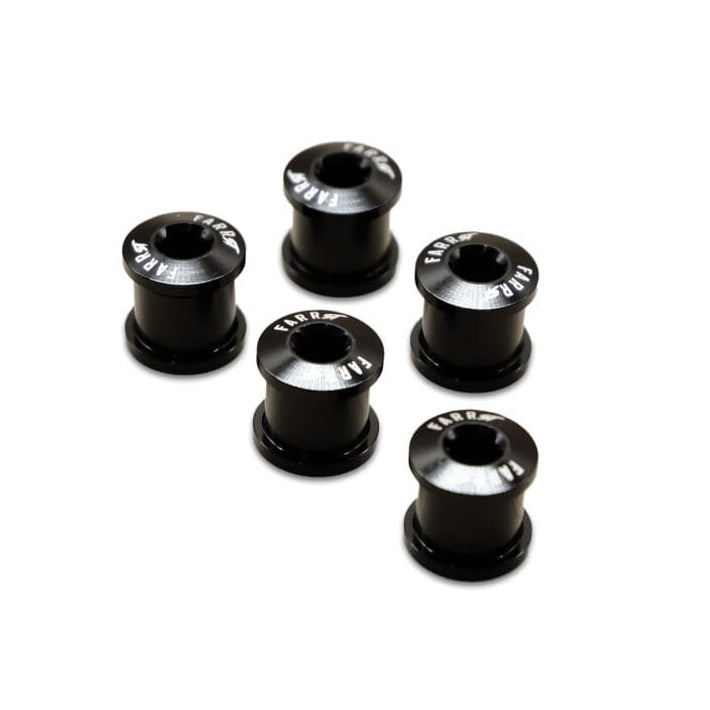 Farr-ST BMX Alloy Torx Chainring Bolts 5pc Set Black