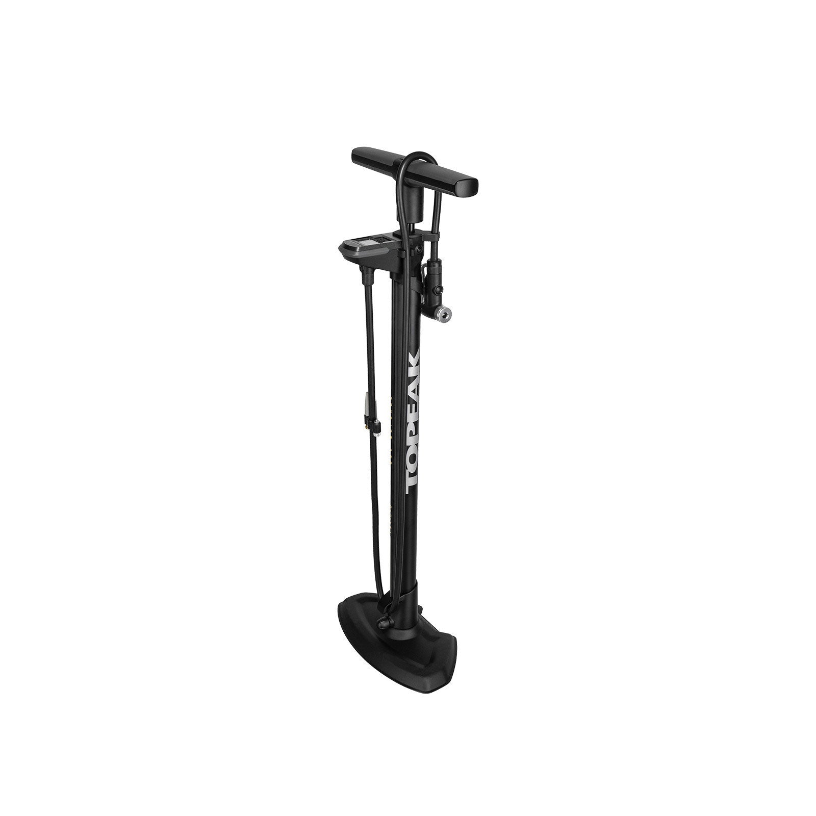 Topeak JoeBlow Pro Digital Floor Pump - 200psi / 13.8bar Digital Gauge SmartHead DX3 Air Release Button BLK/YLW