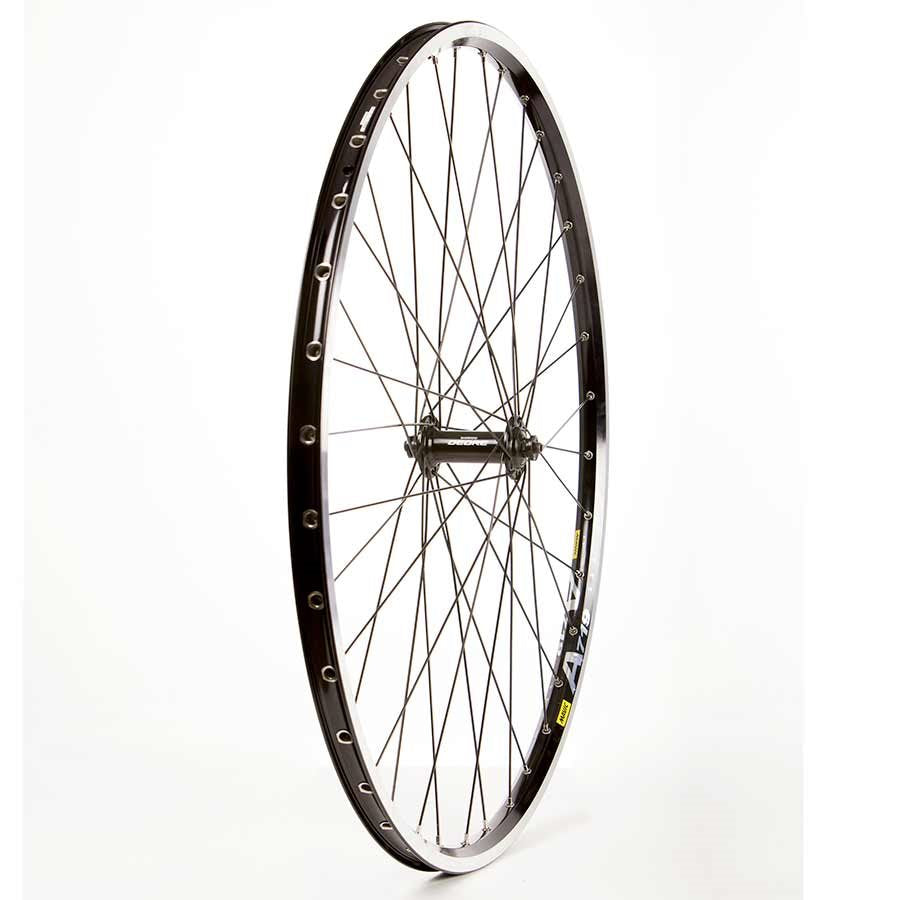 Wheel Shop Mavic A719 Black/ Shimano Deore HB-T610 Wheel Front 700C / 622 Holes: 36 QR 100mm Rim