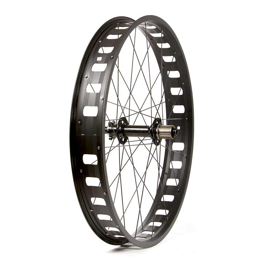 Wheel Shop Evo JP73 Black/ Novatec D202SB Wheel Rear 26 / 559 Holes: 32 12mm TA 197mm Disc IS 6-bolt Shimano HG