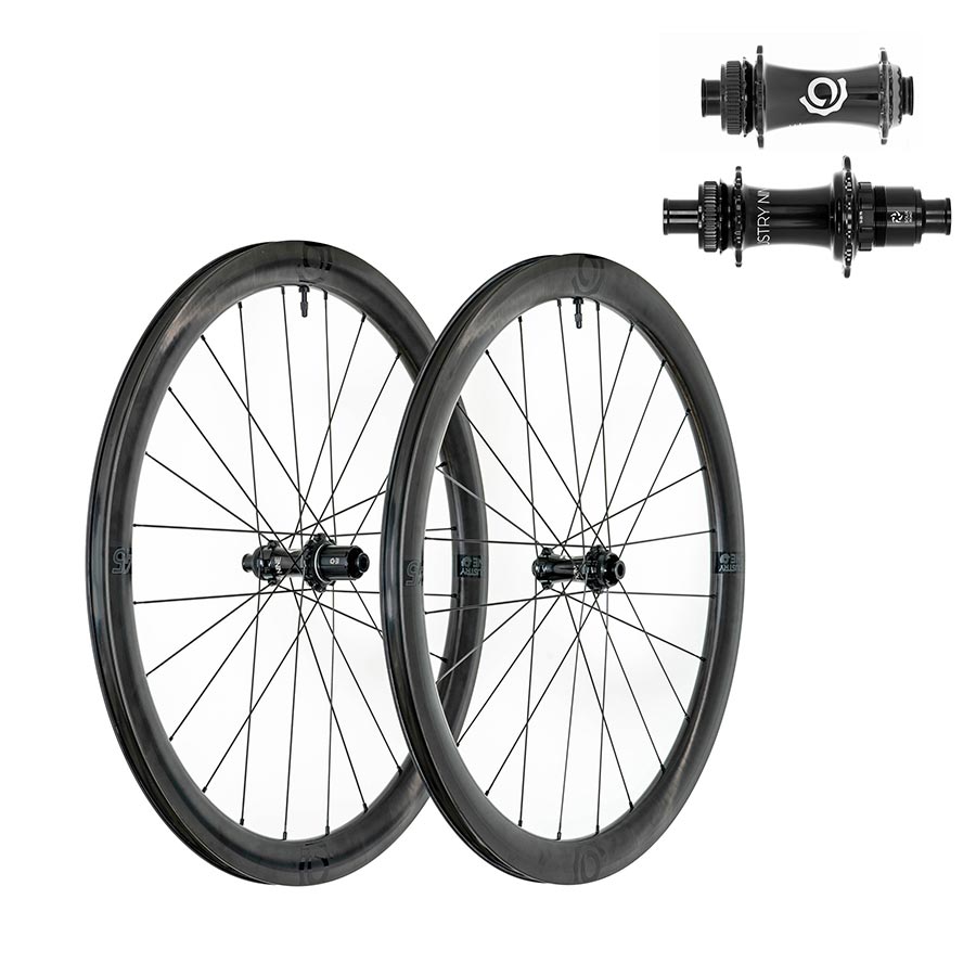 Industry Nine Solix SL i9 45 Wheel Front and Rear 700C / 622 Holes: F: 24 R: 24 F: 12mm R: 12mm F: 100 R: 142 Disc Center Lock SRAM XD-R Set