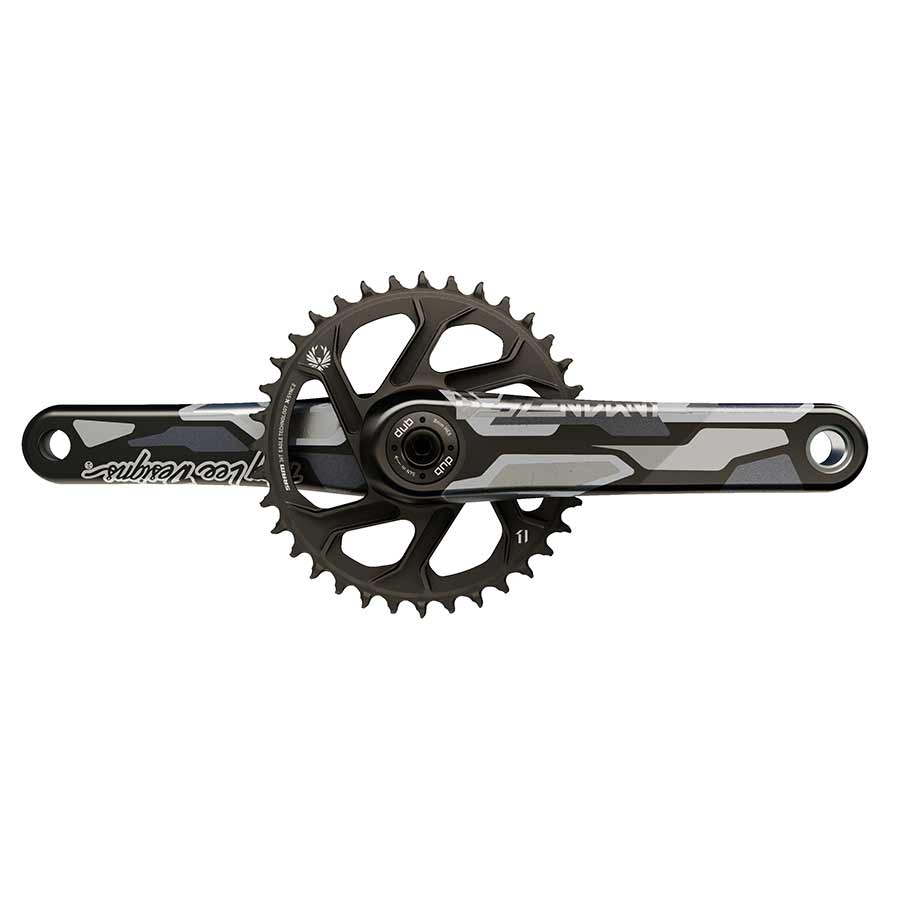 Truvativ Descendant CoLab DH DUB Crankset Spindle: 28.99mm 32 DUB 165mm Black Boost