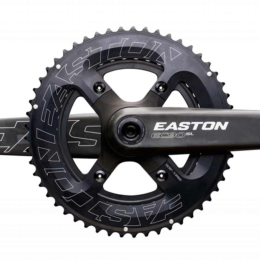 Easton Cinch 2X 36/52T Chainring 11sp BCD: 64/104 Aluminum Black
