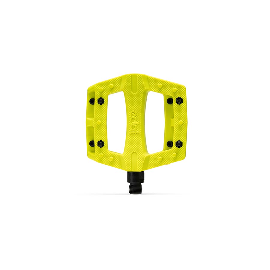 Eclat Contra Platform Pedals Body: Nylon Spindle: Cr-Mo 9/16 Yellow Pair