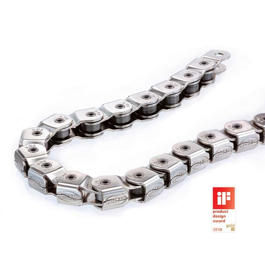 KMC 1/8" KK710 Kool Knight Chain 100L Silver