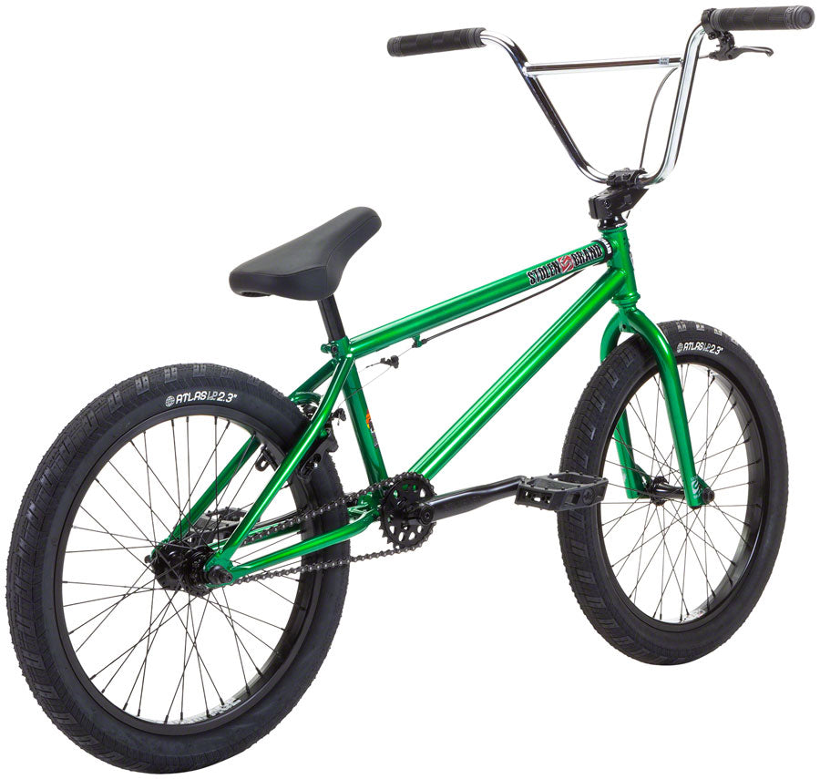 Stolen Heist BMX Bike - 21" TT Green/Chrome