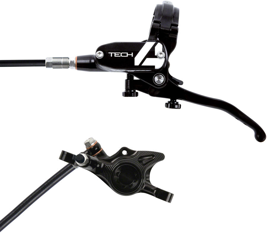Hope Tech 4 X2 Disc Brake and Lever Set - Front Hydraulic Post Mount Black