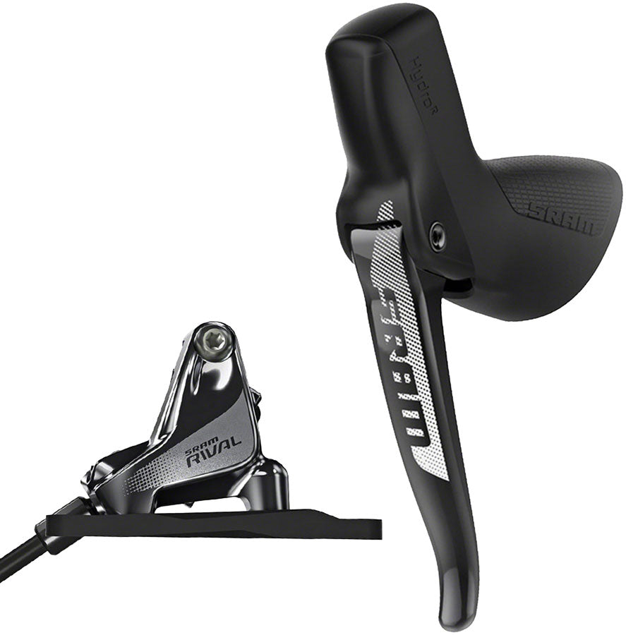 SRAM Rival 1 Disc Brake Lever - Left/Front Hydraulic Flat Mount No Offset BLK A1