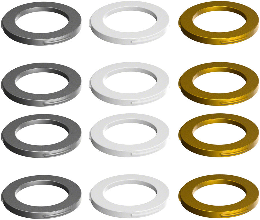 Magura 4-Piston Caliper Colored Cover Kit for one Caliper White Gold Silver