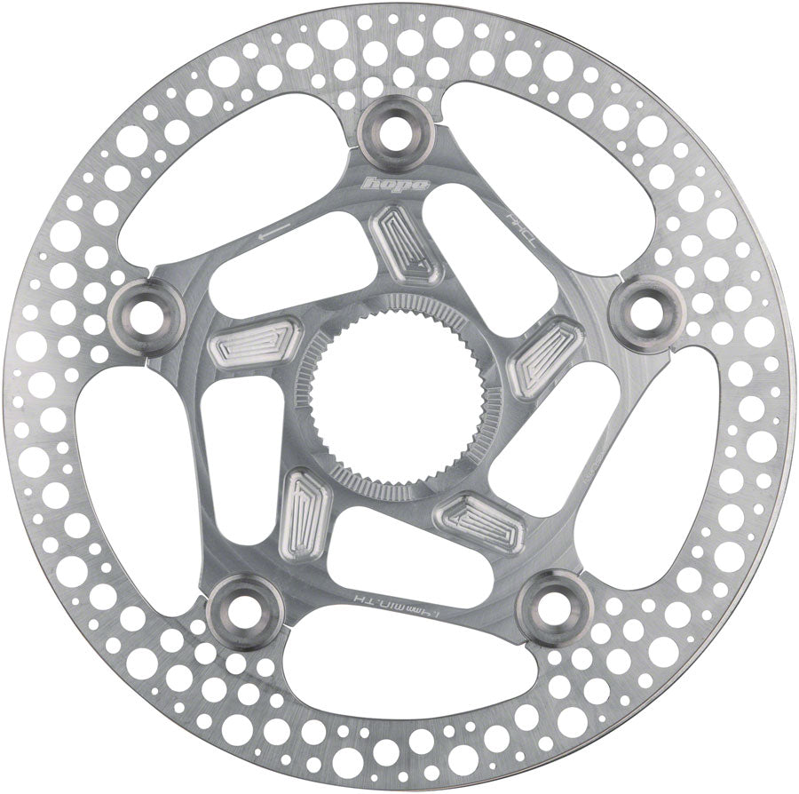 Hope RX Disc Rotor - 160mm Center-Lock Silver