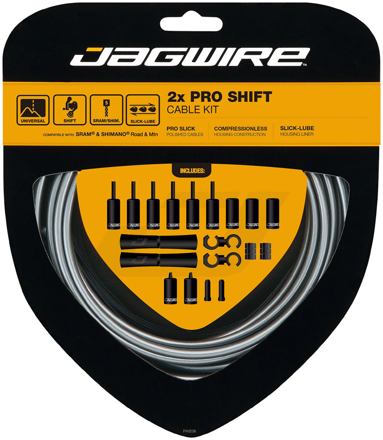 Jagwire Pro Shift Kit Road/Mountain SRAM/Shimano Ice Gray