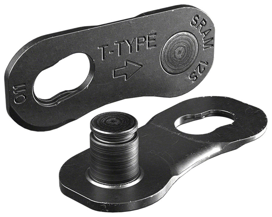 SRAM Eagle T-Type PowerLock Flattop Connector Link - 12-Speed For Eagle T-Type Flattop Chain Only BLK 50 Pack