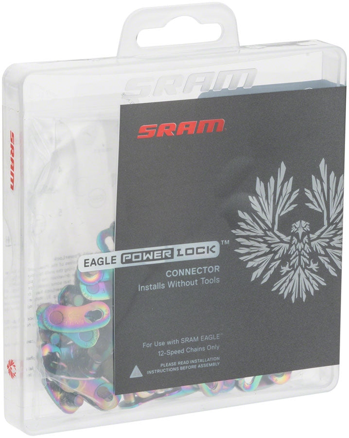 SRAM Eagle PowerLock for 12-speed Rainbow Bulk 50 Pack