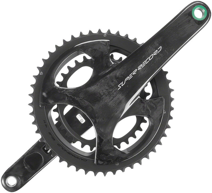 Campagnolo Super Record Wireless Crankset - 172.5mm 12-Speed 45/29t Campy 121/88 Asym BCD Ultra Torque Spindle Carbon
