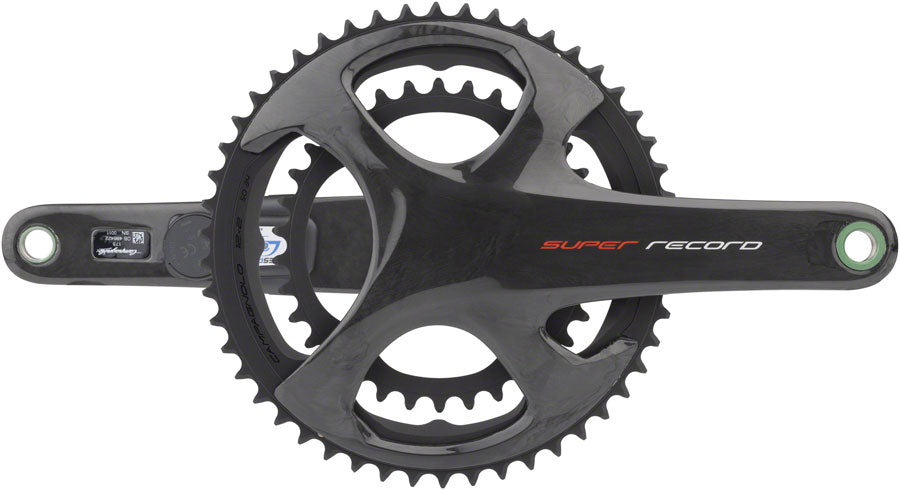 Campagnolo Super Record Crankset Stages Power Meter - 175mm 12-Speed 50/34t 112/146 Asymmetric BCD Ul-Tq Interface Carbon