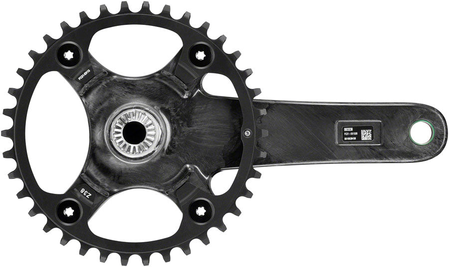 Campagnolo EKAR Crankset - 175mm 13-Speed 38t 123mm BCD Campagnolo Ultra-Torque Spindle Interface Carbon