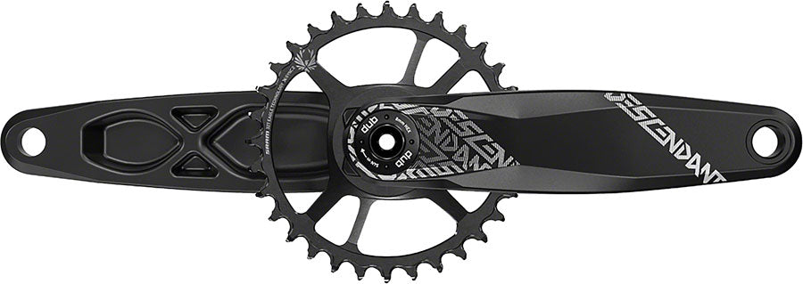 TruVativ Descendant 6K Aluminum Eagle Crankset - 170mm 12-Speed 32t Direct Mount DUB Spindle Interface BLK