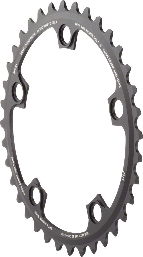 SRAM 11-Speed 36T 110mm BCD YAW Chainring Black Use with 46 or 52T