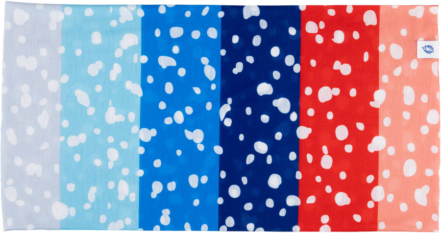 Salsa Arctica Neck Gaiter - Rose White Sky Blue Sapphire Royal Red One Size