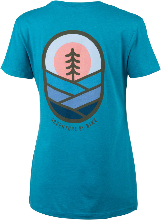 Salsa Lone Pine Womens T-Shirt - Teal X-Large