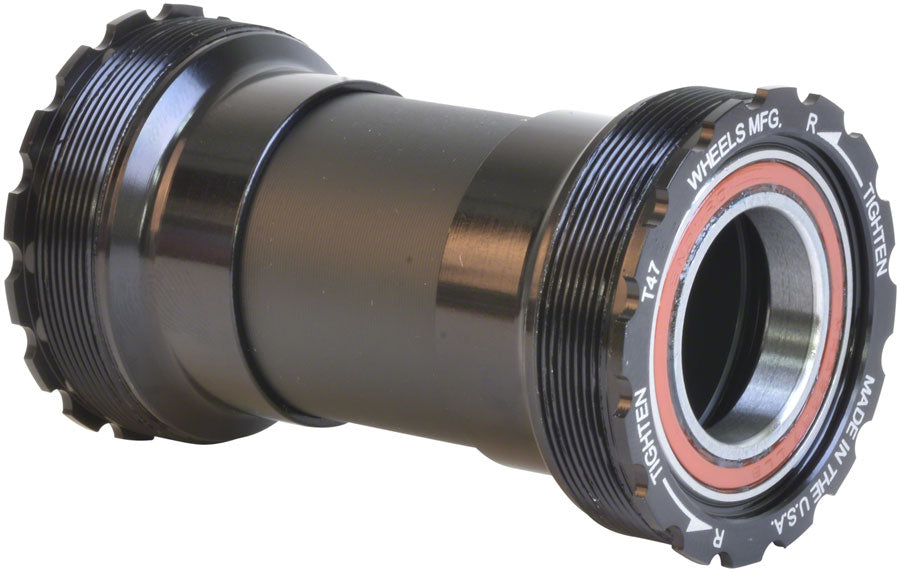 Wheels Manufacturing T47 Inboard Bottom Bracket Angular Contact Bearings 22/24mm SRAM/GXP Spindles
